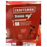 Craftsman 2 cycle 25cc 17 in weed trimmer