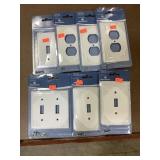 Assorted wall plates