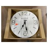12 inch battery operated clock