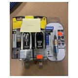 2 master locks, cobalt drill and driver bit