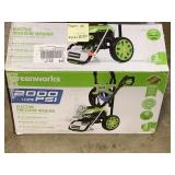 Greenworks 2000 psi electric pressure washer