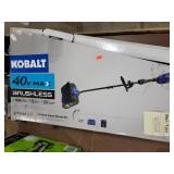 Kobalt 40V Max cordless Snow Shovel Kit