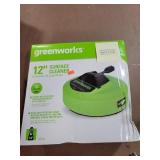 Greenworks 12 in. Surface cleaner