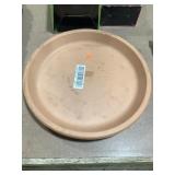 12 inch clay saucer