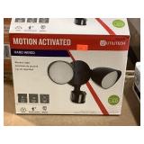 Motion activated security light