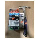 Bungee cords, hammer, sped fit