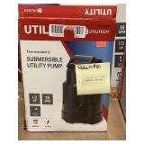 Submersible  Utility pump 1/3 hp