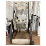 Portable hose storage cart