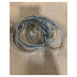 6 in. worm gear clamp, 10 ct.