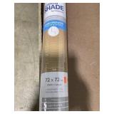 Exterior shade, 72 x 72 in, tan