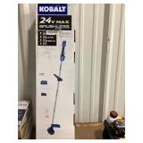 Kobalt 24v Max cordless string trimmer kit, no