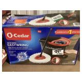 O-Cedar spin mop and bucket system