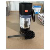 10 in toilet brush and hold her, missing a piece