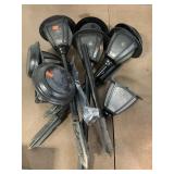 6 Solar Path Lights, may be missing pieces