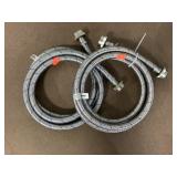 6 ft. Hot and cold washing machine connectors