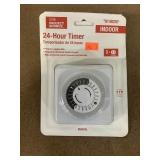 24 hour indoor manual timer