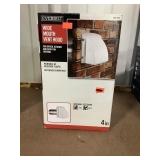 Wide mouth vent hood, 4 in