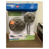 Oxygenics rain plus handheld combo showerheads