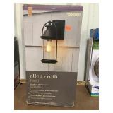 Allen + Roth outdoor wall lantern