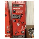 Craftsman 4 cycle 30cc 17 in. Weed trimmer