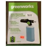 Greenworks high pressure soap applicator