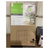 3 tier shelving unit 30.5x23.2x13.4
