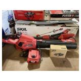 Skil 40 bolt trimmer and blower combo includes