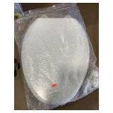 18.5 in. Elongated toilet seat