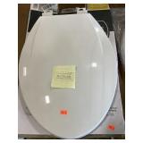 18.5 in. Elongated toilet seat