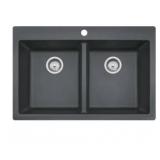 Franke Primo 33" Double Basin Graphite Kitchen