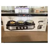 3 station stainless steel slow cooker Buffet
