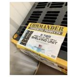 Commander 5 tier heavy duty shelving unit