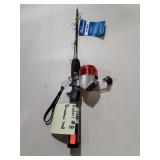 Shakespeare CE Dock rod and reel, broken rod