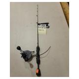 Freefall Tickle Stick rod and reel, broken tip
