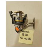 Pro Qualifier 2 reel, missing handle and tension