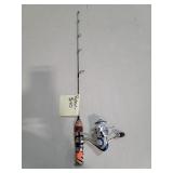 HTI Ice Tek rod and reel, reel not spinning