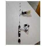 Abu Garcia Veritas Ice rod and reel, broken tip