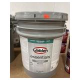 5 gallon Glidden Interior paint semi gloss white