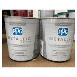 2-29.5 Fluid ounce metallic tones interior