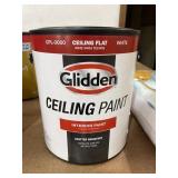 1 gallon Glidden ceiling paint interior ceiling