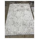 Area rug 73x90 dirty
