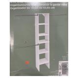 Closet maid 16 inch wide closet organizer white