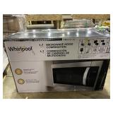 Whirlpool 1.7 ft.³ microwave hood combination