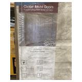 Six panel closet bifold door 36 x 80