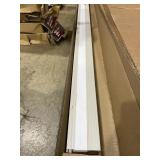 Window blind 69 inch white