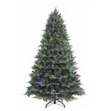 7.5 Ft. Pre-lit Crystal Pine Tree