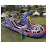 Wild One Roller Coaster Obstacle Course