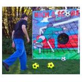 Kick And Score 7x7 Backdrop For Frame Game