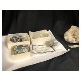 Specimens Assortment  Wavellite, Celestine,