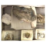 Specimen Assortment - Mimetite, Barite, Druzy,